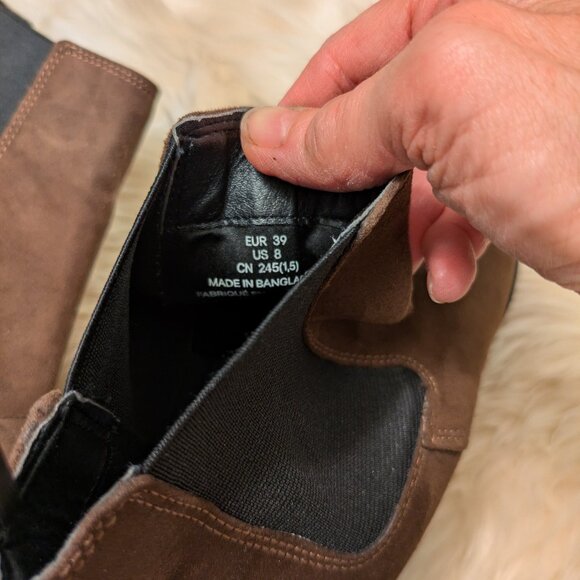 H& M Brown Heel Boots - Picture 5 of 5